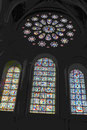 Kirchenfenster an der Kathedrale von Chartres, Frankreich