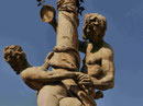Potsdam, Figuren vor dem Neuen Palais
