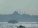 Blick auf die Sülemaniye Moschee, Istanbul, Türkei