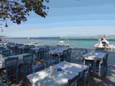 Am Hafen von Limenas, Thassos, Griechenland