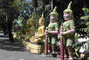 Im Vat That Luang in Luang Prabang