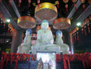 In einem Tempel in Nanjing,  Volksrepublik China