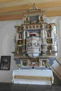 Renaissancealtar der Dorfkirche Melzow, Uckermark