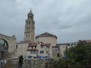 Zur Kirche umgewandeltes Mausoleum im  röm. Palast des Diocletian in Split, Kroatien
