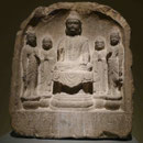 Buddhastele aus China