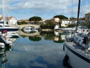 In Port Grimaud, Frankreich