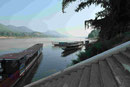 Am Mekong in Luang Prabang