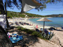 Strand auf Thassos, Griechenland