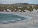 Dünenstrand auf den Falkland Islands, U.K.