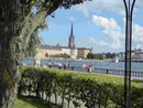 Blick auf die Altstadt von Stockholm, Schweden