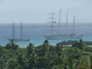 Star Clipper in der Karibik, Antigua, English Habour
