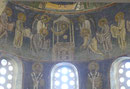 Wandfresken in der orthodoxen Kirche in Ohrid, Nordmazedonien
