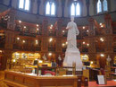Das kanadische Parlamentsgebäude, die Parlamentsbibliothek,Ottawa
