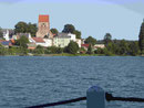 Blick vom Stadtsee auf Lychen