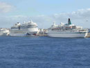 MS Aidablu und MS Albatros in Arrecife
