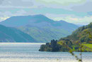 Ruine am Loch Ness, Schottland