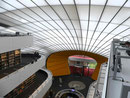 Die Philologische Bibliothek der FU Berlin, erbaut von Sir Norman Foster, genannt "The Brain"