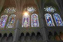 Kirchenfenster an der Kathedrale von Chartres, Frankreich