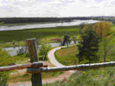 Landschaft bei Lebus an der Oder