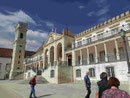 Die alte Universität von Coimbra, Portugal