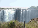 Die Victoria Fälle in Simbabwe