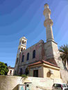 Agia Nikolaos in Chania, Kreta mit einem Minarett