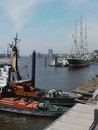 Rickmers Rickmers an den Landungsbrücken, Hamburg
