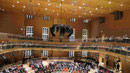Saaldecke, Barenboim Said Akademie, Pierre-Boulez- Saal von Frank O. Gehry, Berlin-Mitte