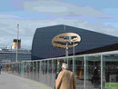 Solarhaus am Hafen von Trondheim, Norwegen