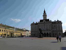 Marktplatz von Novi Sad, Voivodina, Serbien