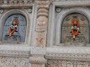 Der Mahabodhi Tempel von Bodhgaya, Indien