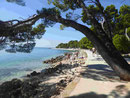 Am Strand von Brela, Markarska Riviera, Kroatien
