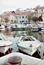 Hafenszene auf Dugi Otoc, Kroatien