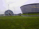 Konzerthaus und Arena von Sir Norman Foster in Glasgow, Schottland