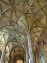 Spätgotische Gewölbestrukturen im Hieronymitenkloster, Lissabon