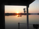 Abendstimmung im Großen Lychensee, Uckermark