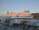 Fährschiff in Travemünde