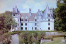 Chateau de Bridoire in der Dordogne, Frankreich