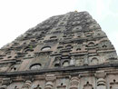 Der Mahabodhi Tempel von Bodhgaya, Indien
