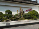 Chinesische Kunstlandschaft in Shanghai, Volksrepublik China