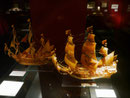 Internationales Maritimmuseum, Hamburg, Schiffsmodelle aus Bernstein