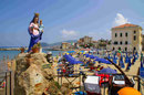 Strand im Cilento/Italien