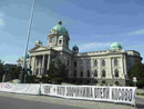Serbisches Parlament in Belgrad