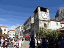 Uhrturm am Waffenplatz in Kotor, Montenegro