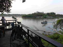 Am Okawango in der Rainbow River Lodge in Namibia