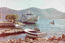 Fähre auf Dugi Otoc, Kroatien 
