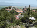 Blick auf die Stadt Sighnaghi in Kachetien, Georgien