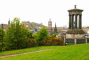 Blick auf Edinburgh