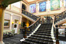 Hoteltreppe in Inverness in Schottland