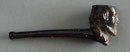 Catalogusnummer 542, Baardmanshag. Een kort shagpijpje met een steellengte van ca 8 cm. Ook in gelakte vorm, geel of bruin.